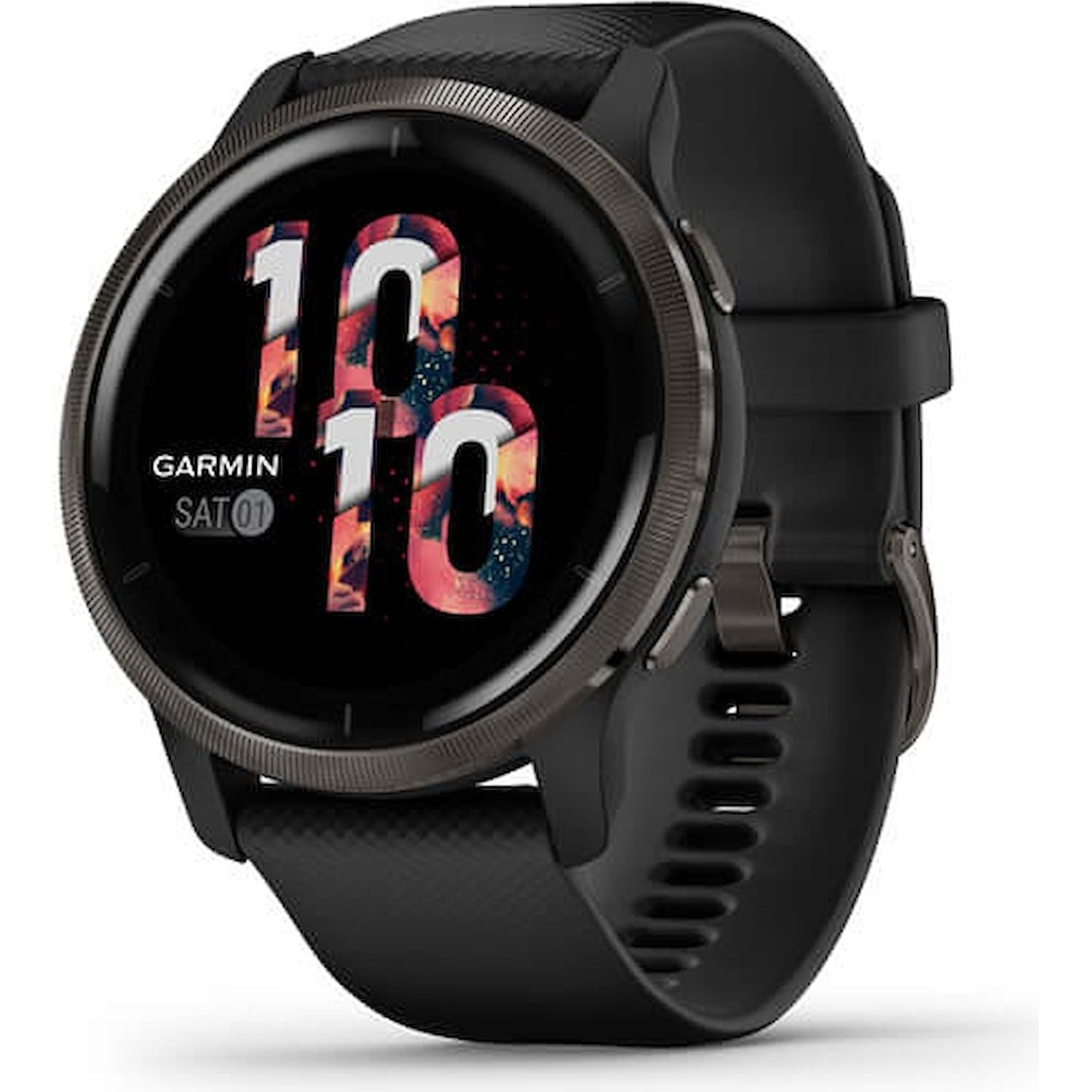 Immagine per Smartwatch Garmin Venu 2 black+slate nero+grigio scuro da DIMOStore