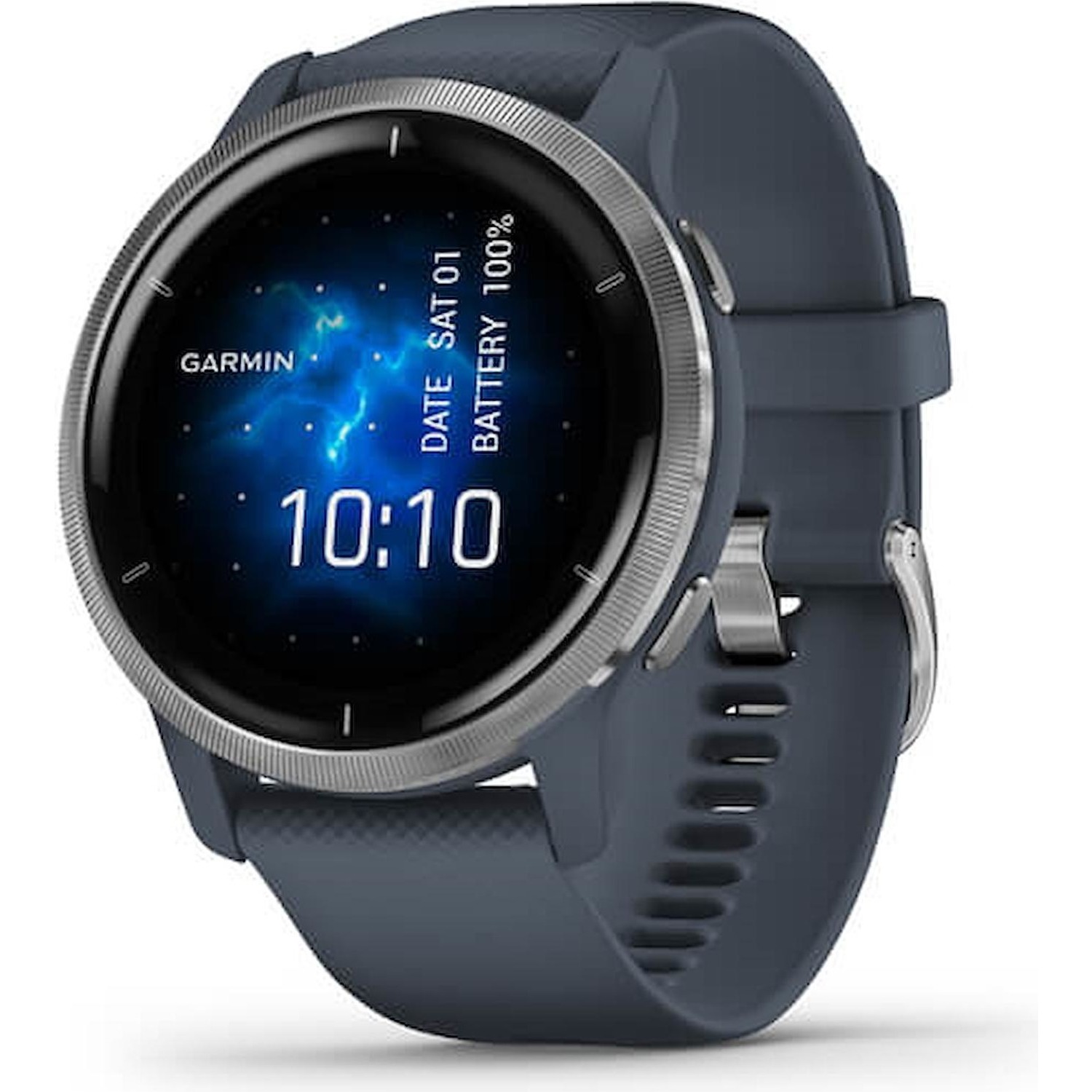 Immagine per Smartwatch Garmin Venu 2 blu+silver da DIMOStore