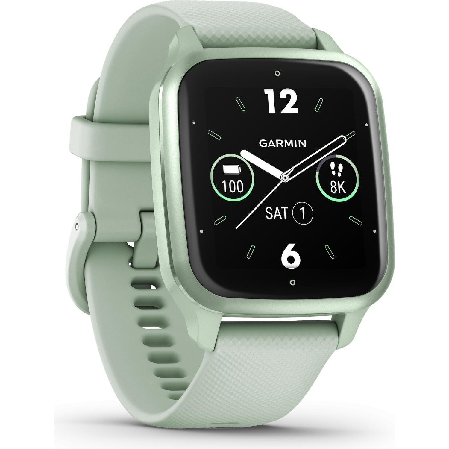 Immagine per Smartwatch Garmin Venu SQ 2 cool mint verde chiaro da DIMOStore