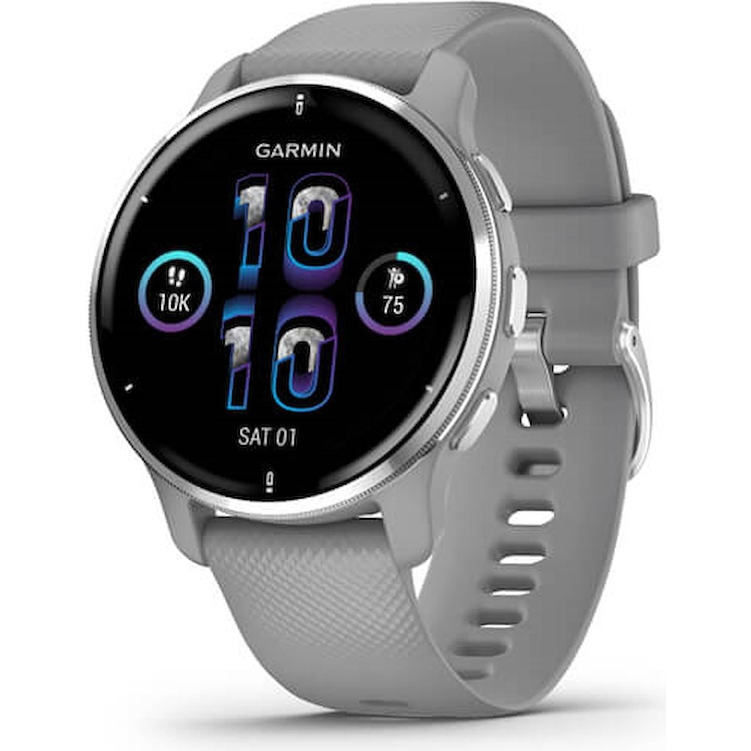 Immagine per Smartwatch Garmin Venus 2 Plus GPS powder gray grigio da DIMOStore