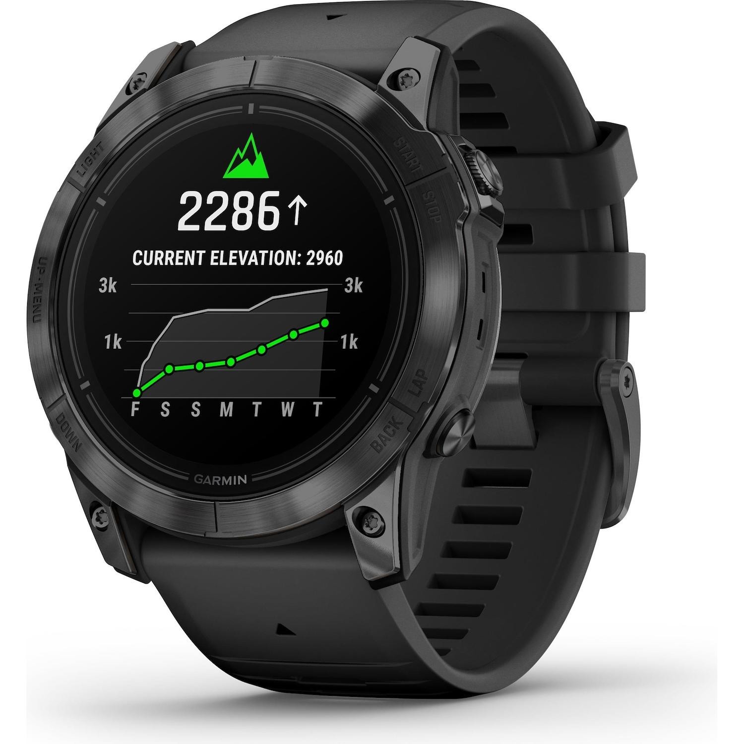 Immagine per Sport Watch Garmin EPIX Pro (2°gen) 51mm slate gray con cinturino in silicone black da DIMOStore