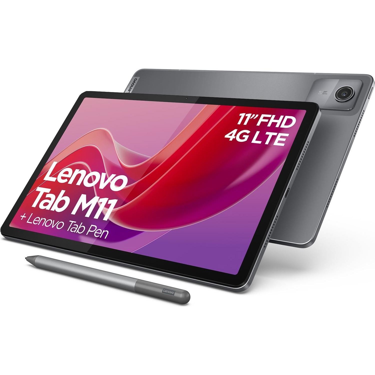Immagine per Tablet Lenovo TAB M11 FHD LTE 4/128GB + pen grigio da DIMOStore