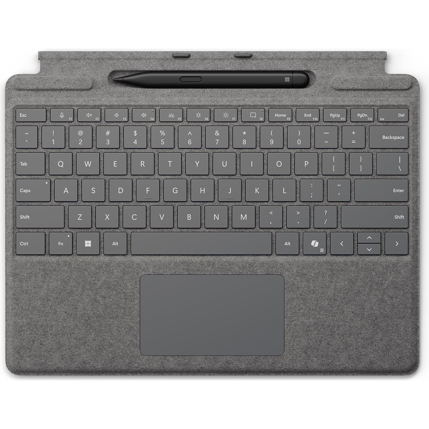 Immagine per Tastiera + slim pen Microsoft Surface Pro con tasto Copilot colore platino da DIMOStore
