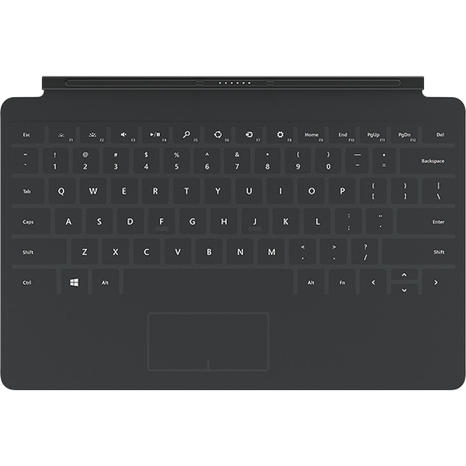 Immagine per tastiera touch cover 2 Microsoft led nero da DIMOStore