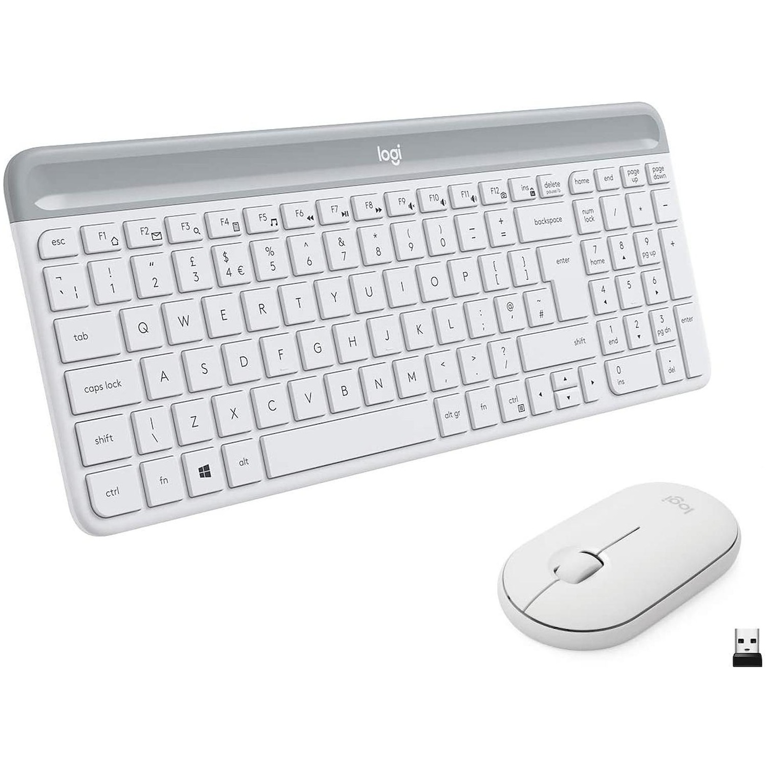 Immagine per Tastiera wireless con mouse Logitech MK470 slim   bianca da DIMOStore