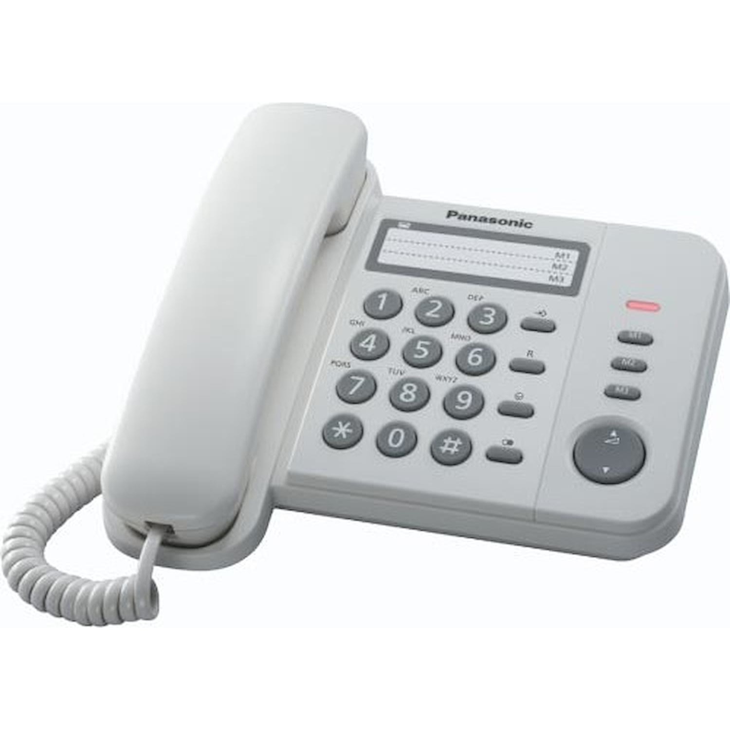 Immagine per Telefono a filo Panasonic KX-TS520 bianco da DIMOStore