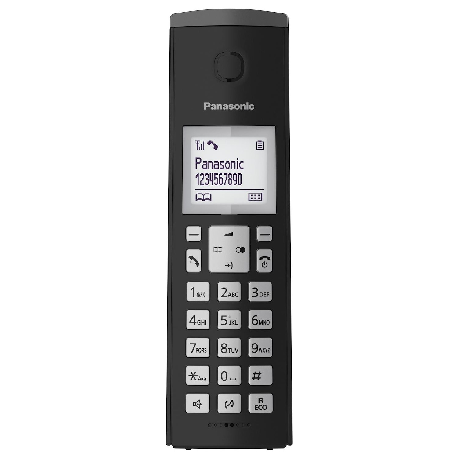 Telefono Cordless Panasonic TGK210JTB black nero - DIMOStore