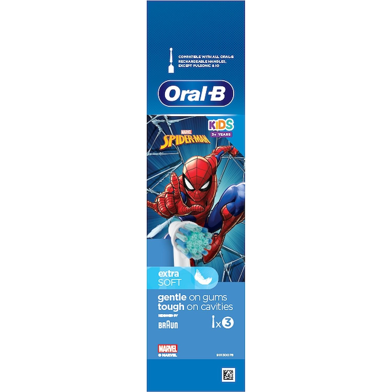 Immagine per Testina di ricambio Braun Oral-B EB10 Spider Man  confezione 3pz da DIMOStore