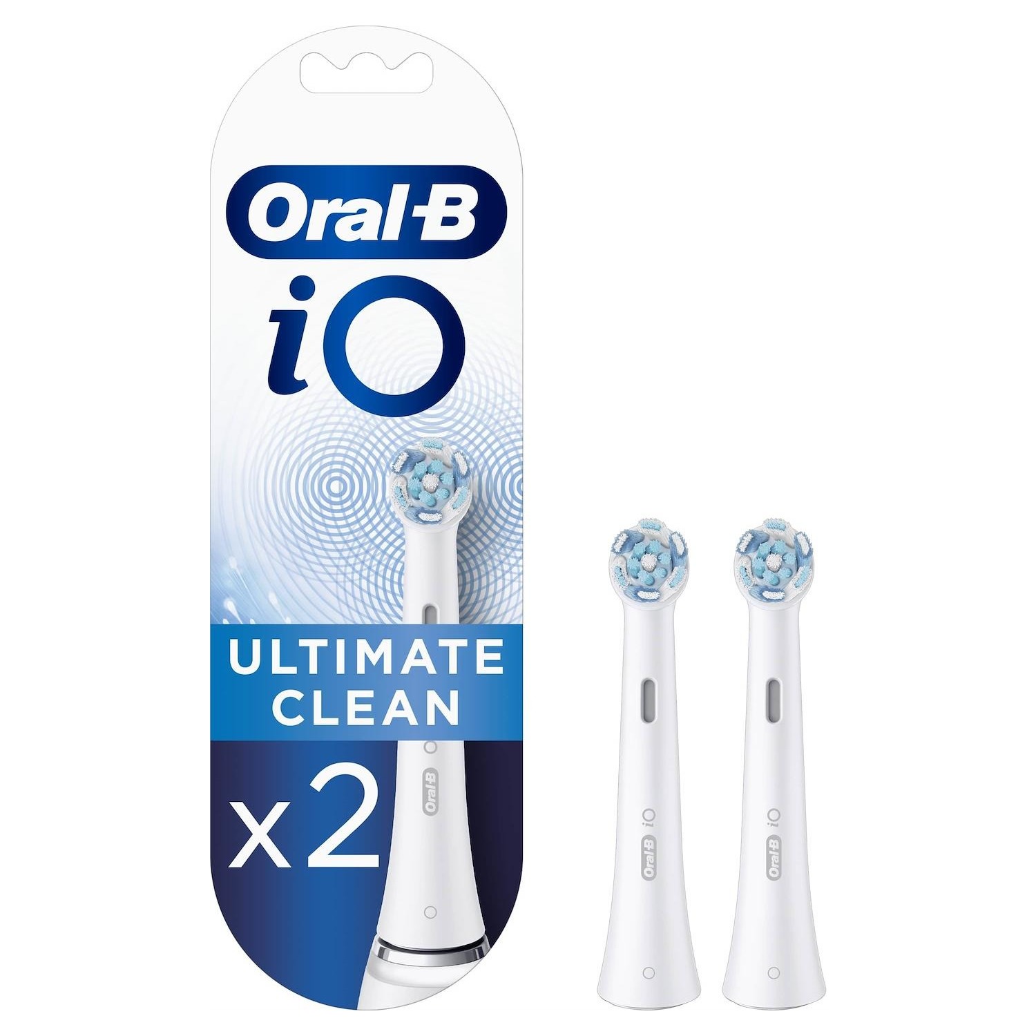 Testina di ricambio spazzolini ricaricabili Braun Oral-B serie IO 7,8,9  Ultimate Clean confezione 2p - DIMOStore