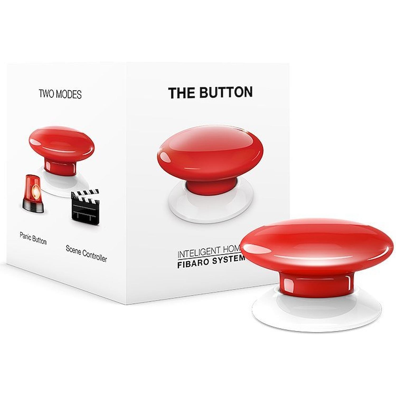 Immagine per The Button red Home Kit Fibaro da DIMOStore