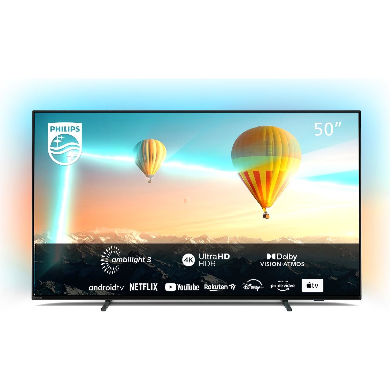 Immagine per TV LED 4K UHD Android Smart Philips 50PUS8007 Ambilight da DIMOStore