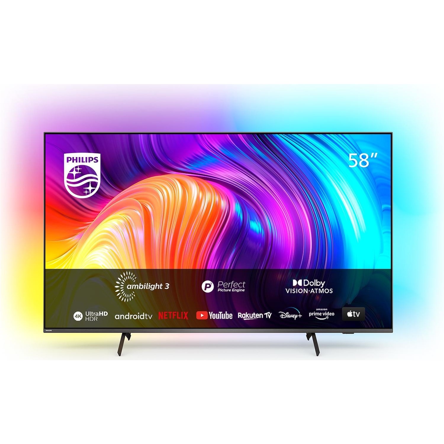 Immagine per TV LED 4K UHD Android Smart Philips 58PUS8517 Ambilight da DIMOStore