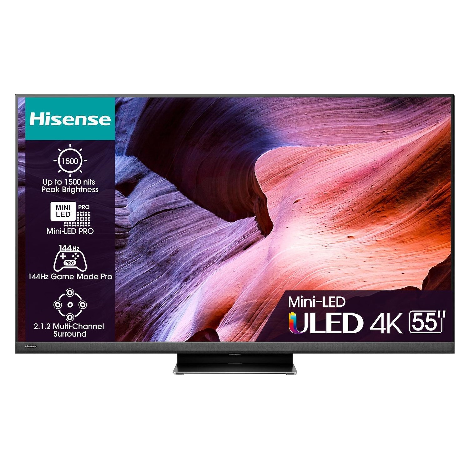 Immagine per TV LED Hisense 55U8KQ calibrato 4K e FULL HD da DIMOStore