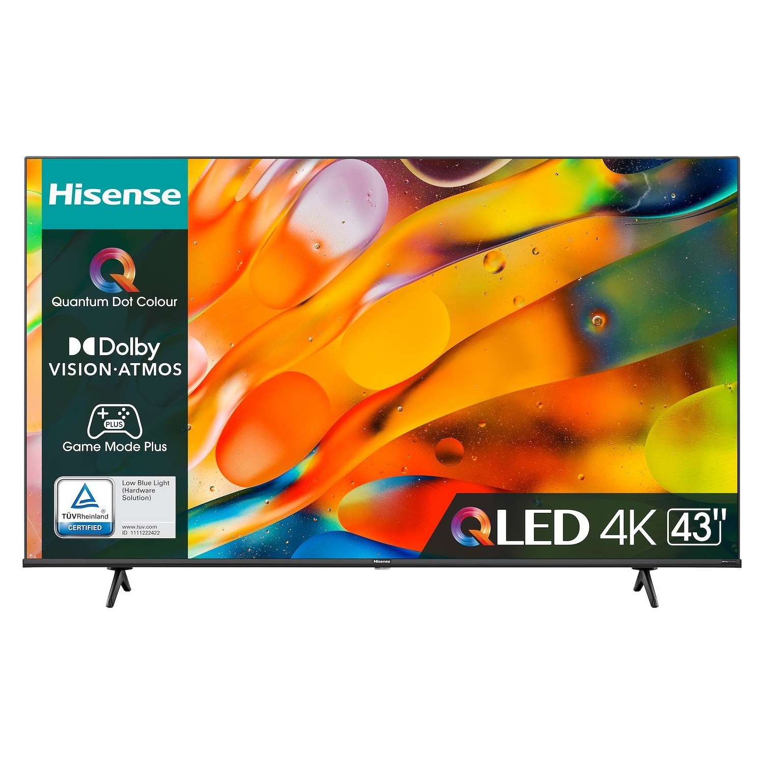 Immagine per TV LED QLED Hisense 43E79KQ calibrato 4K e UHD da DIMOStore