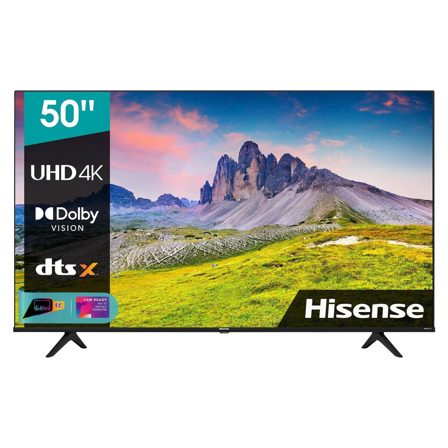 Immagine per TV LED Smart 4K UHD Hisense 50A6HG da DIMOStore