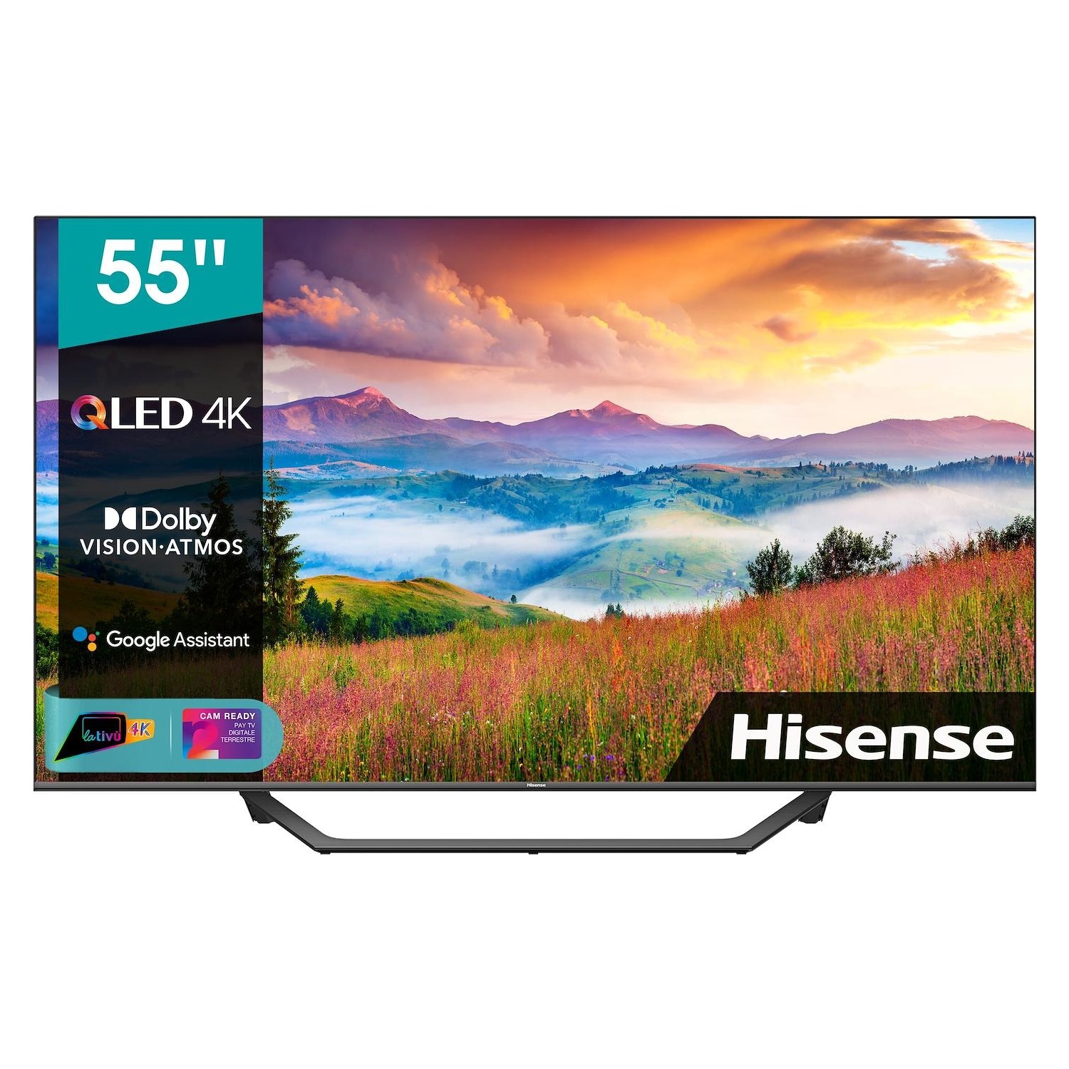 Immagine per TV LED Smart 4K UHD Hisense 55A72GQ da DIMOStore