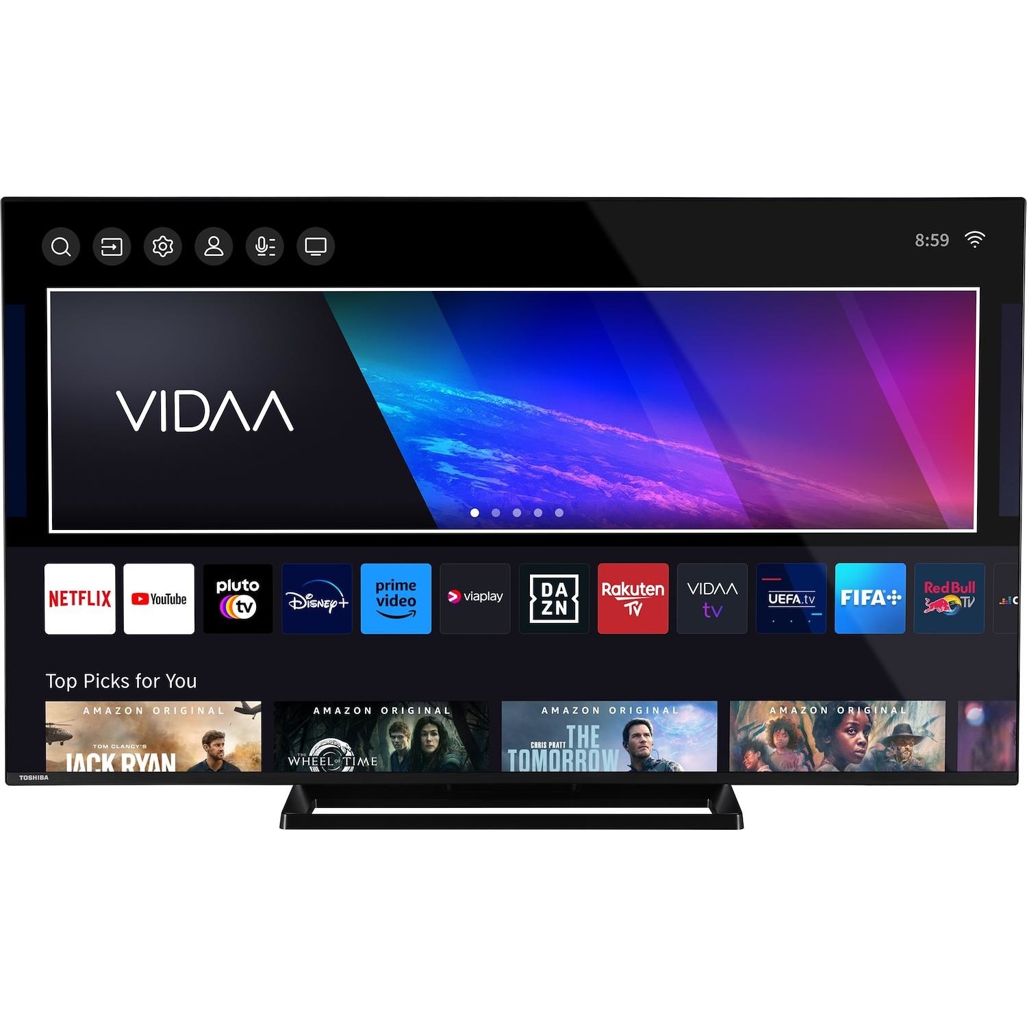 Immagine per TV LED Smart Toshiba Vidaa 55UV3363DA 4K UHD da DIMOStore