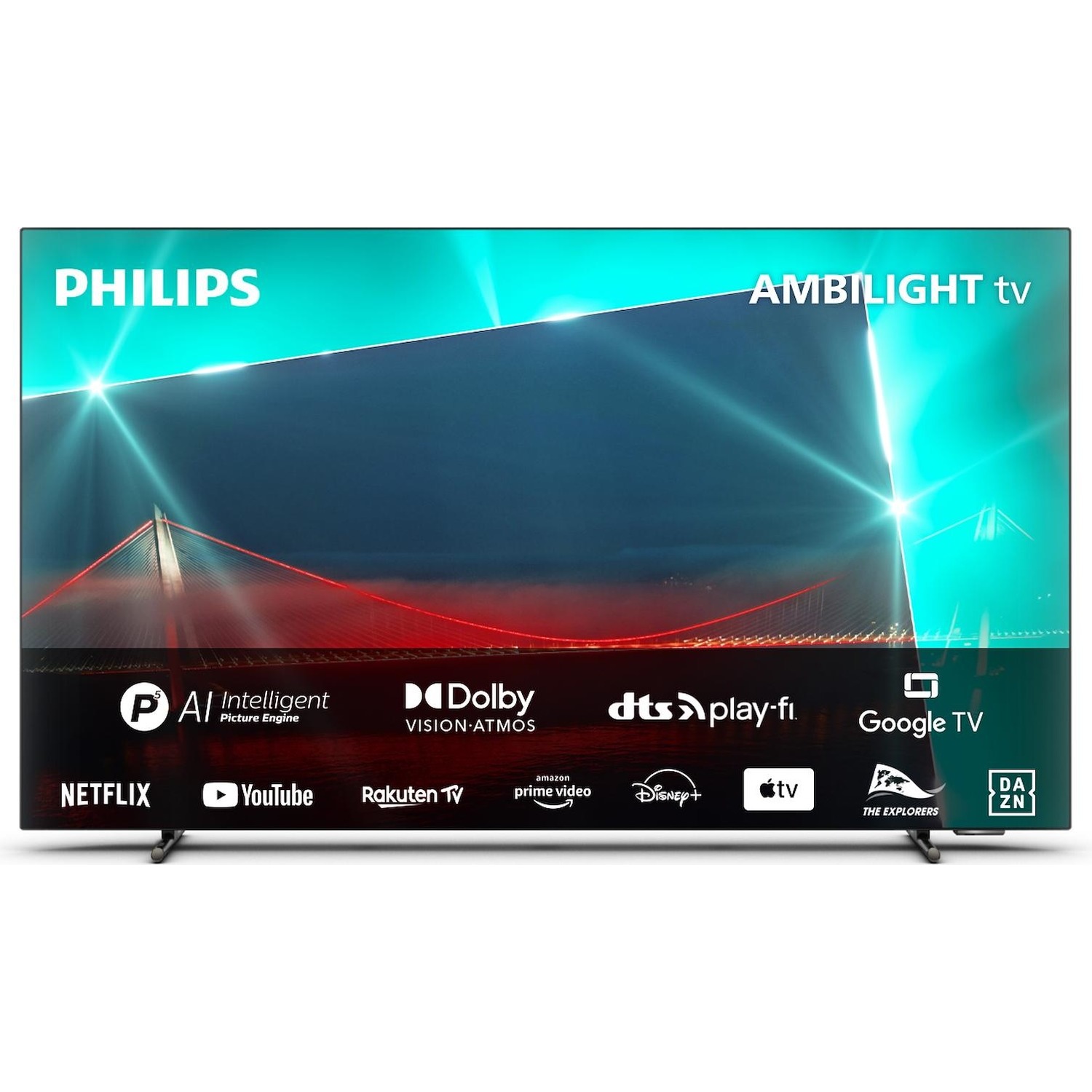Immagine per TV OLED 4K Philips 55OLED718 UHD Ambilight da DIMOStore