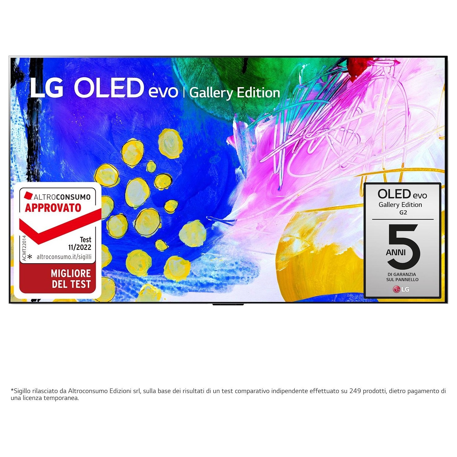 Immagine per TV OLED UHD 4K Smart LG OLED65G26 da DIMOStore