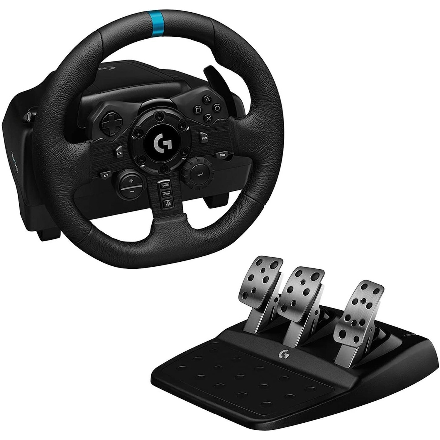 Immagine per Volante Logitech G923 PS5/PS4/PC  con pedali da DIMOStore