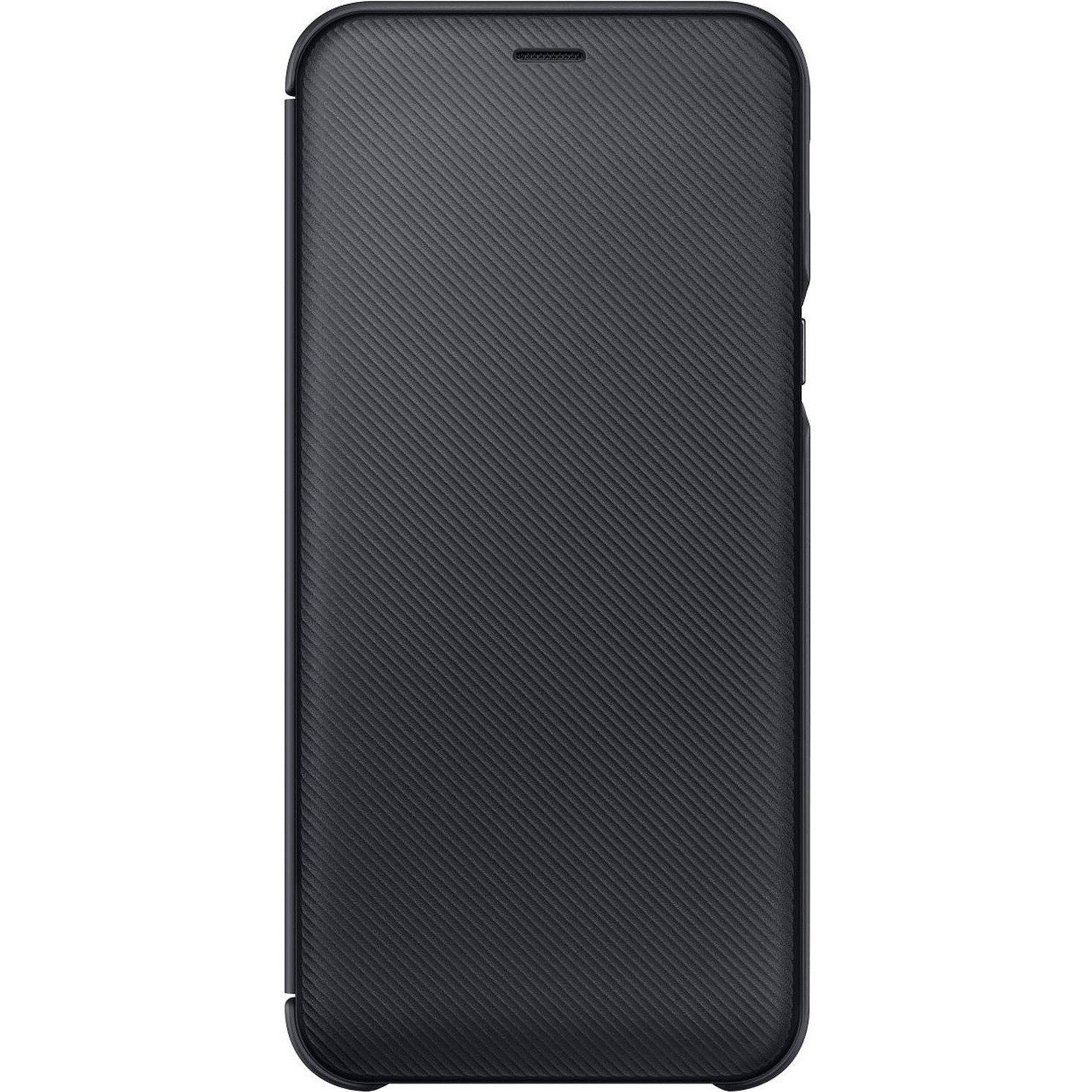 Immagine per Wallet cover per Samsung Galaxy A6 black nero da DIMOStore