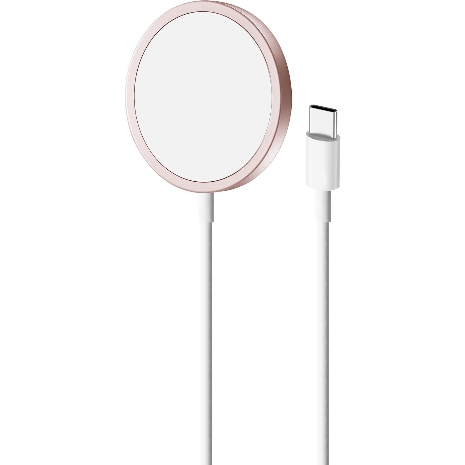 Immagine per Wireless Charging Station Puro a Induzione        Magnetica USB-C compatibile MagSafe 1 mt rosa da DIMOStore