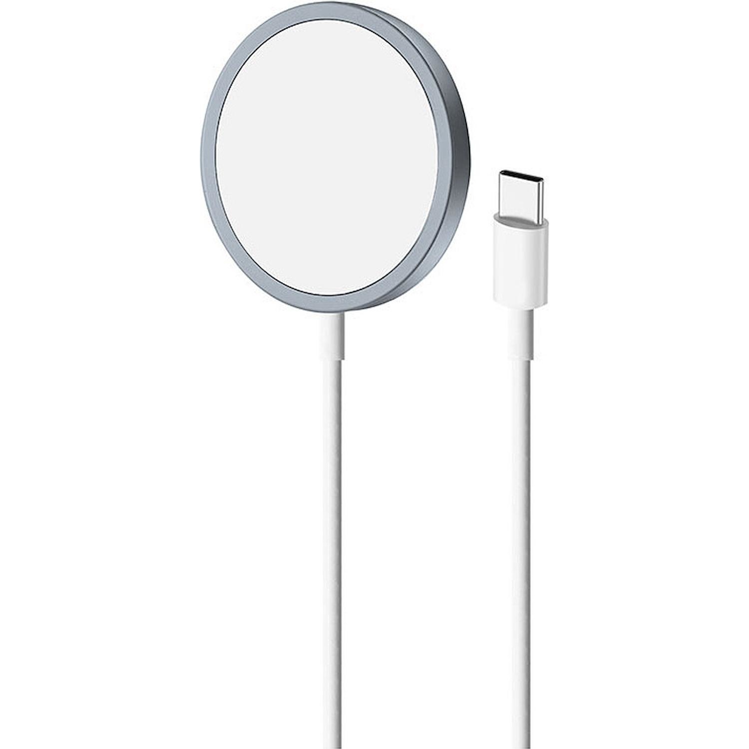 Immagine per Wireless Charging Station Puro a Induzione        Magnetica USB-C compatibile MagSafe  1MT bianco da DIMOStore