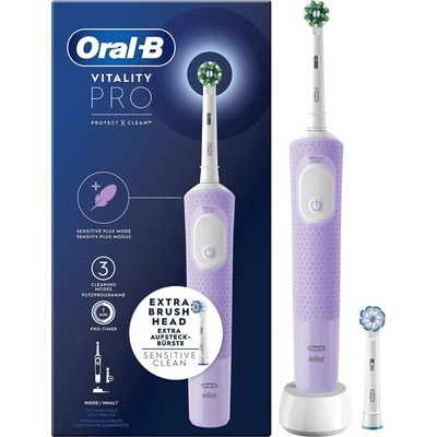 Spazzolino elettrico Braun Oral-B Vitality Pro lilla - DIMOStore