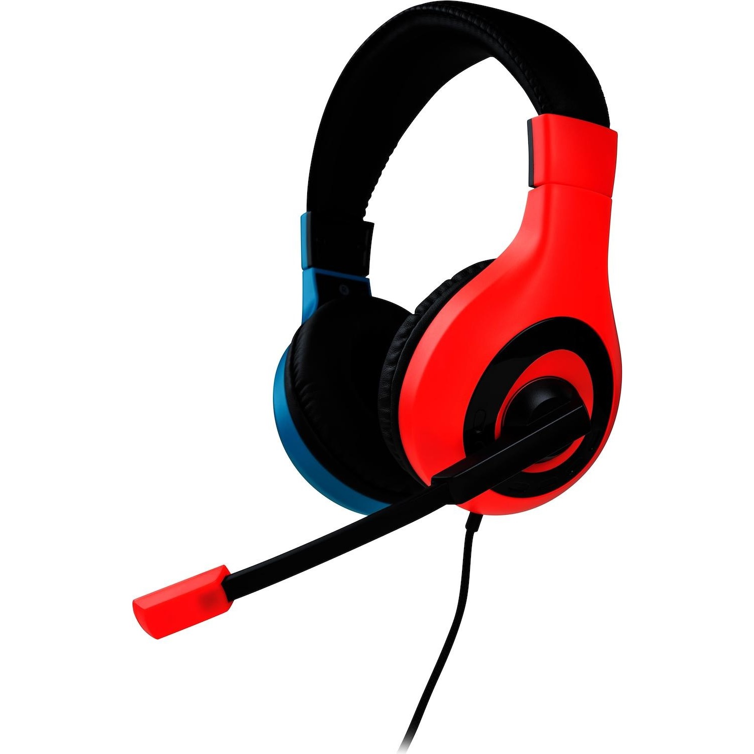 Bigben Cuffia Stereo Gaming V1 bicolor Rosso/Blu per Switch - DIMOStore