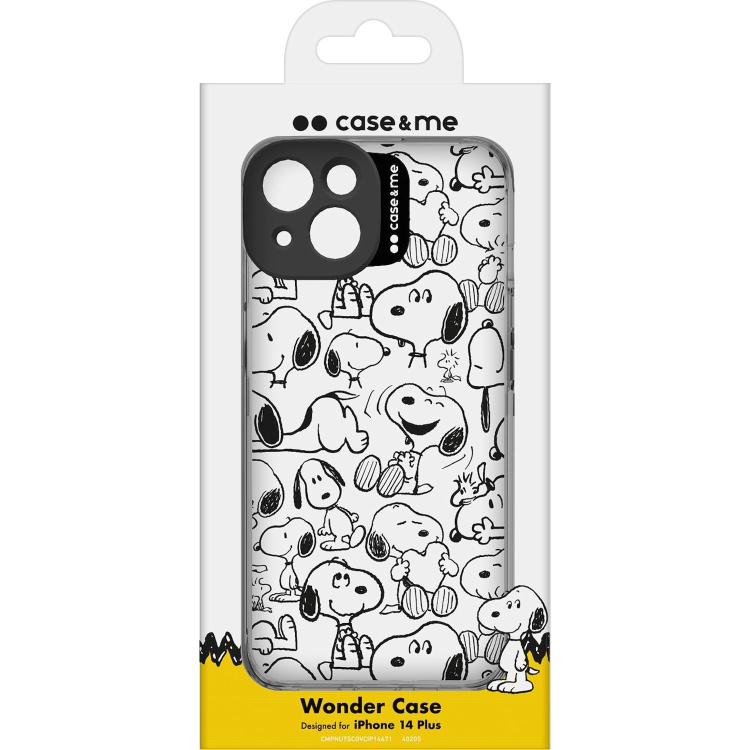 Cover per iPhone 7 Plus Ufficiale dei Peanuts Personaggi Peatones - Snoopy