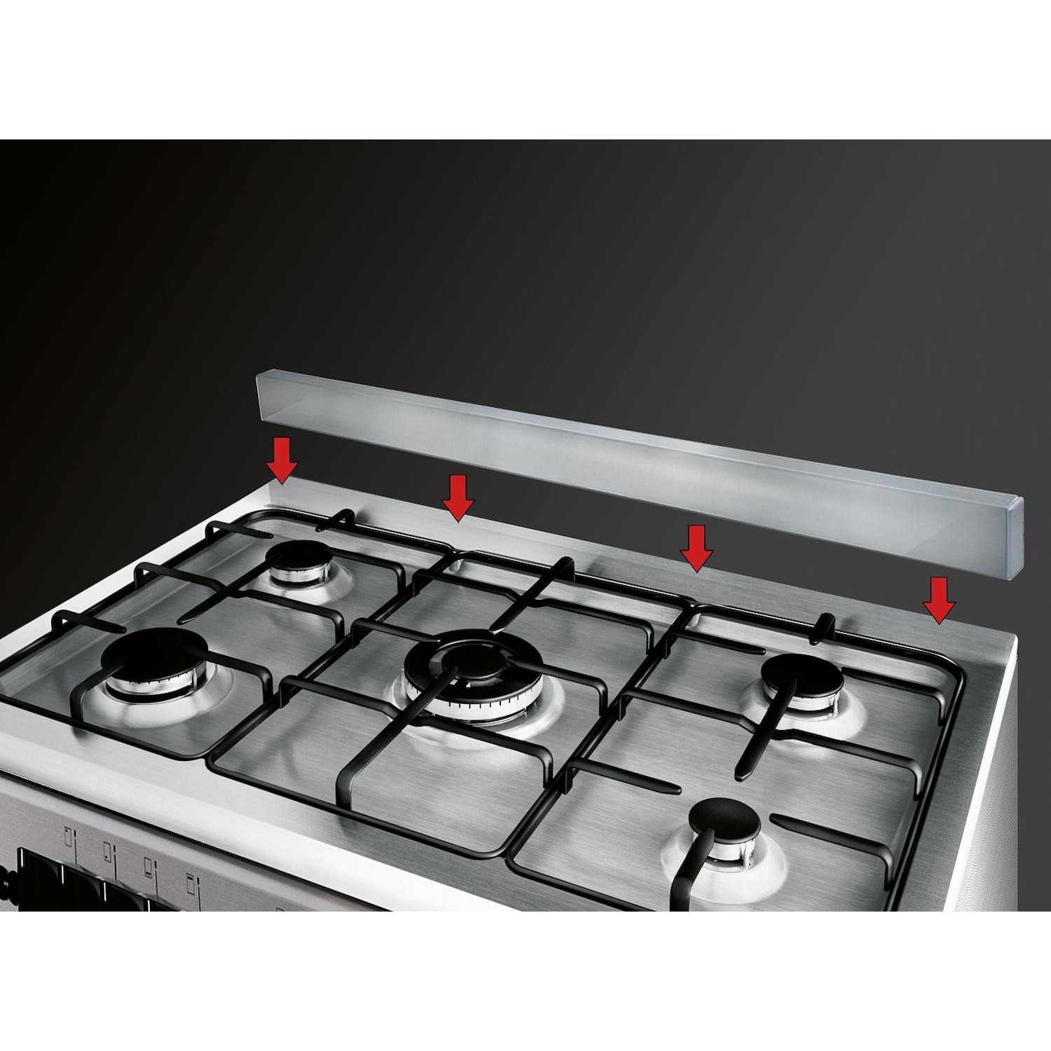 Cucina Glem Gas AR 965 MI6 inox - DIMOStore