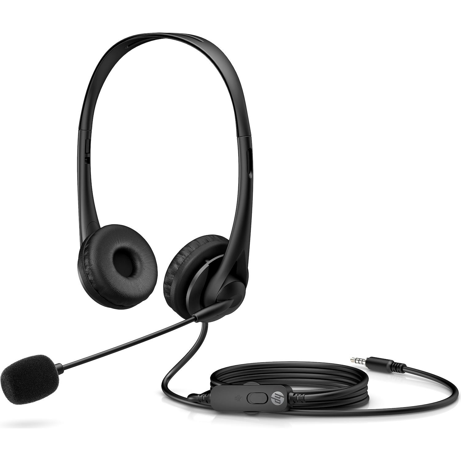 Cuffie con microfono HP Wired 3,5MM stereo - DIMOStore