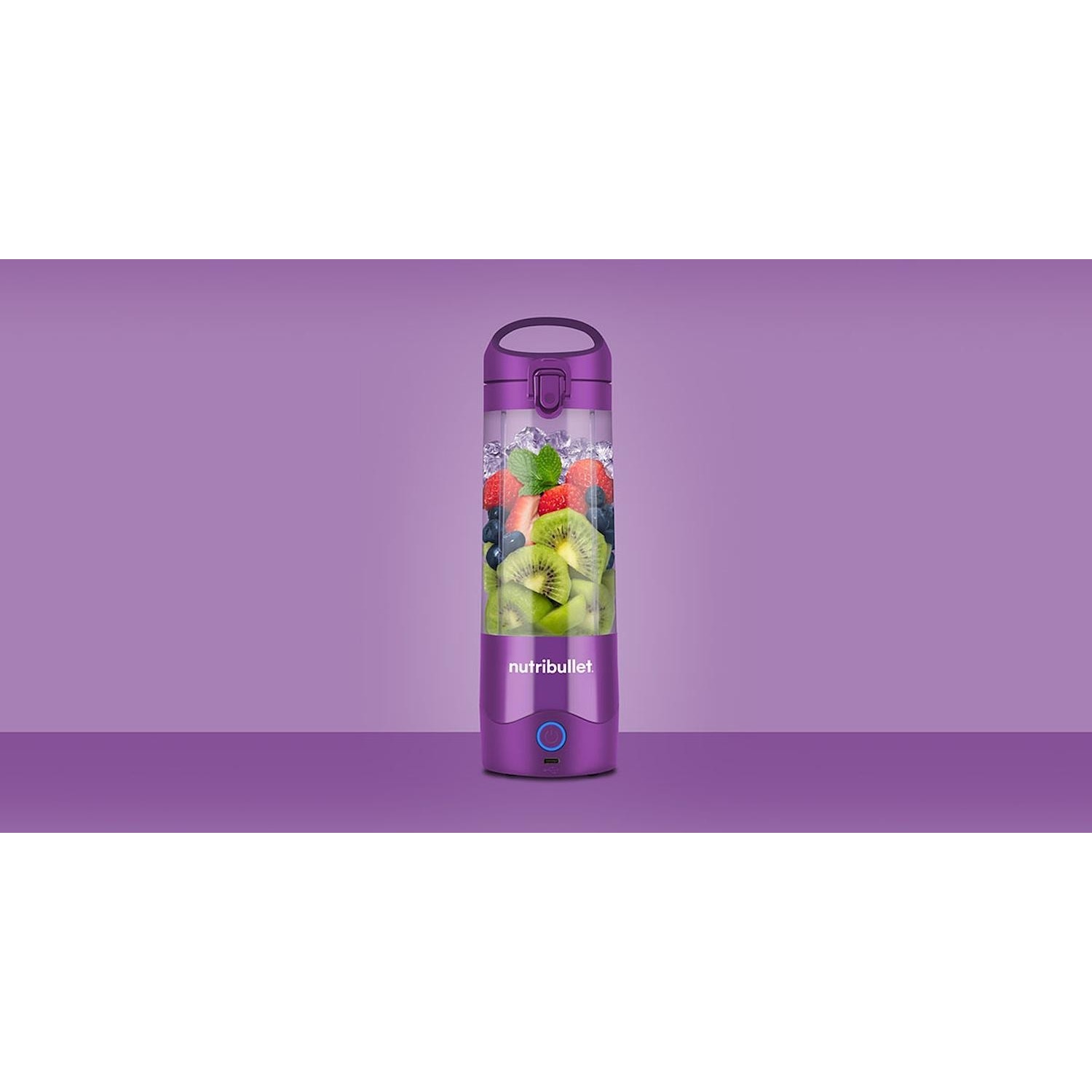 Nutribullet NBP003PU Frullatore portable senza Fili Ricaricabile Colore  Viola Purple