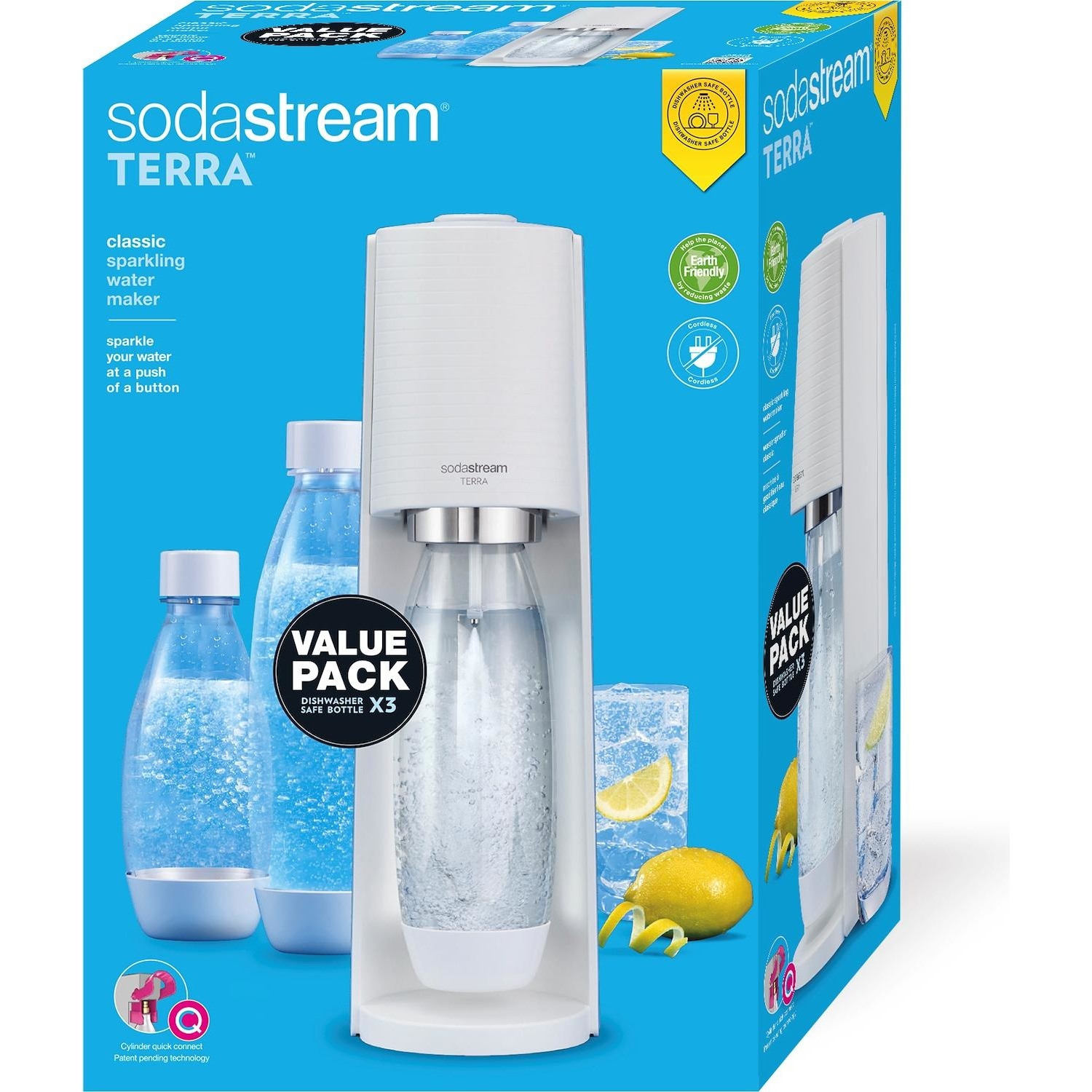 Kit 2 bottiglie Fuse Sodastream 1LT lavabili in lavastoviglie - DIMOStore