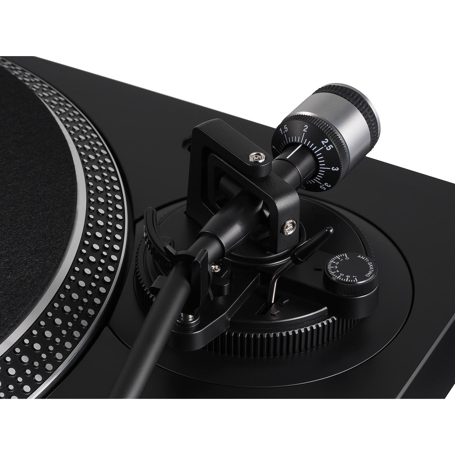 Giradischi a trazione diretta Audio-Technica AT-LP 120 bluetooth USB colore  nero - DIMOStore