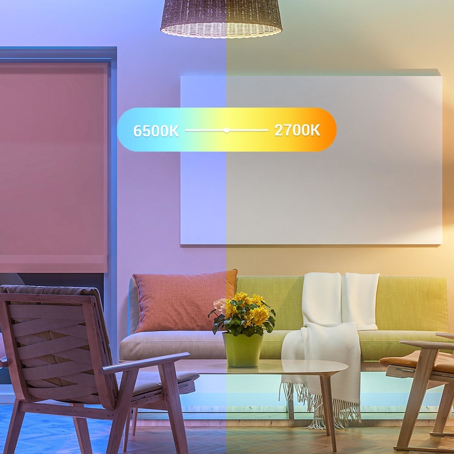 Lampadina Ezviz Wi-Fi LB1 colorata - DIMOStore