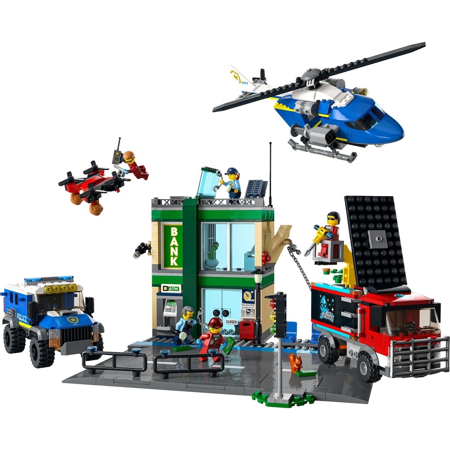 Lego City Elicottero della Polizia - DIMOStore