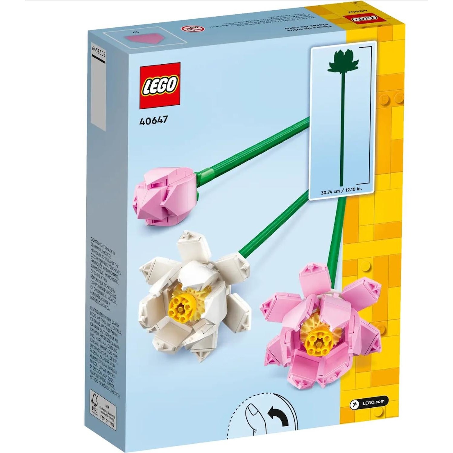 Lego Flowers Fiori di Loto - DIMOStore