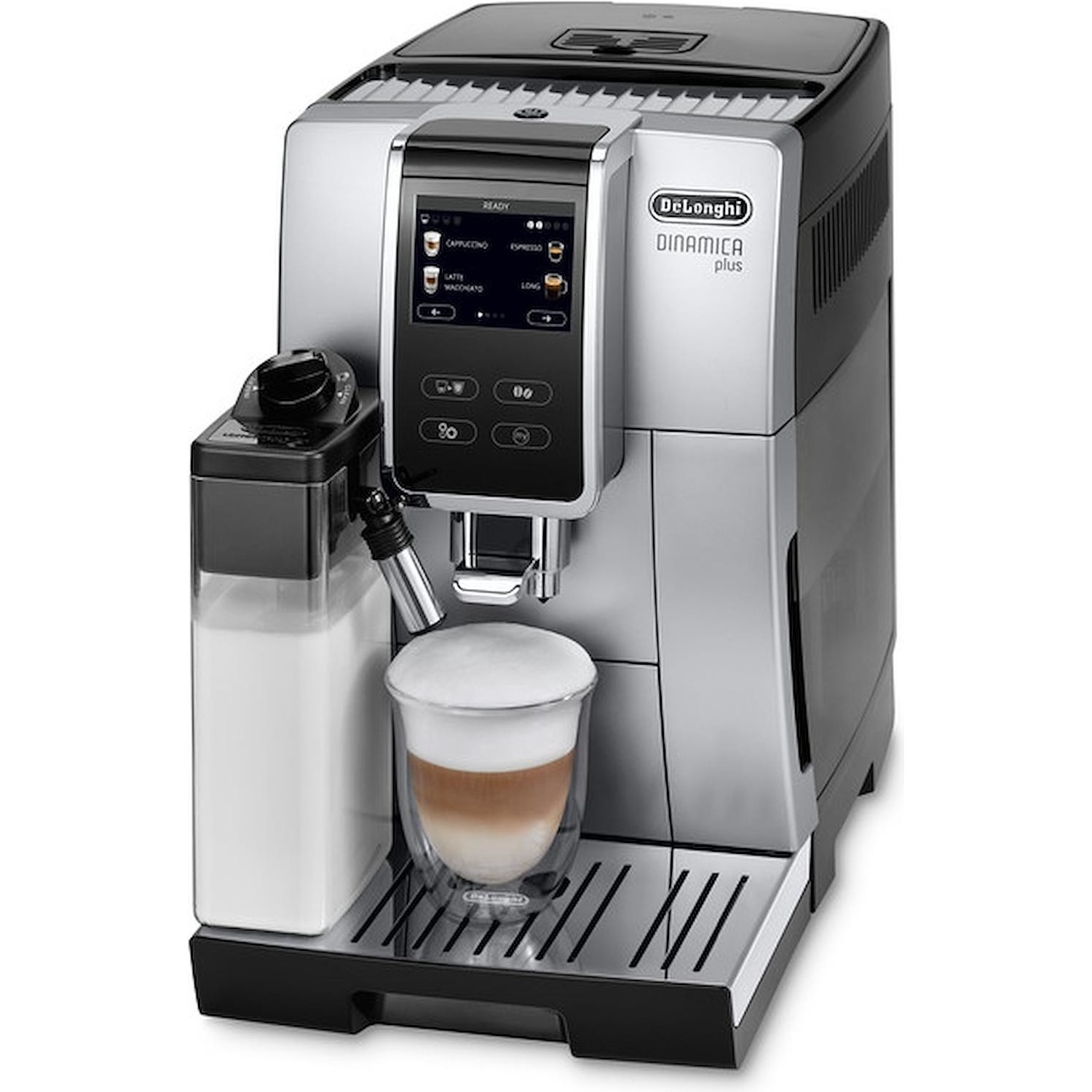 Macchina caffe' espresso automatica De'Longhi Ecam 370.70.SB Dinamica latte  system con cappuccinator - DIMOStore