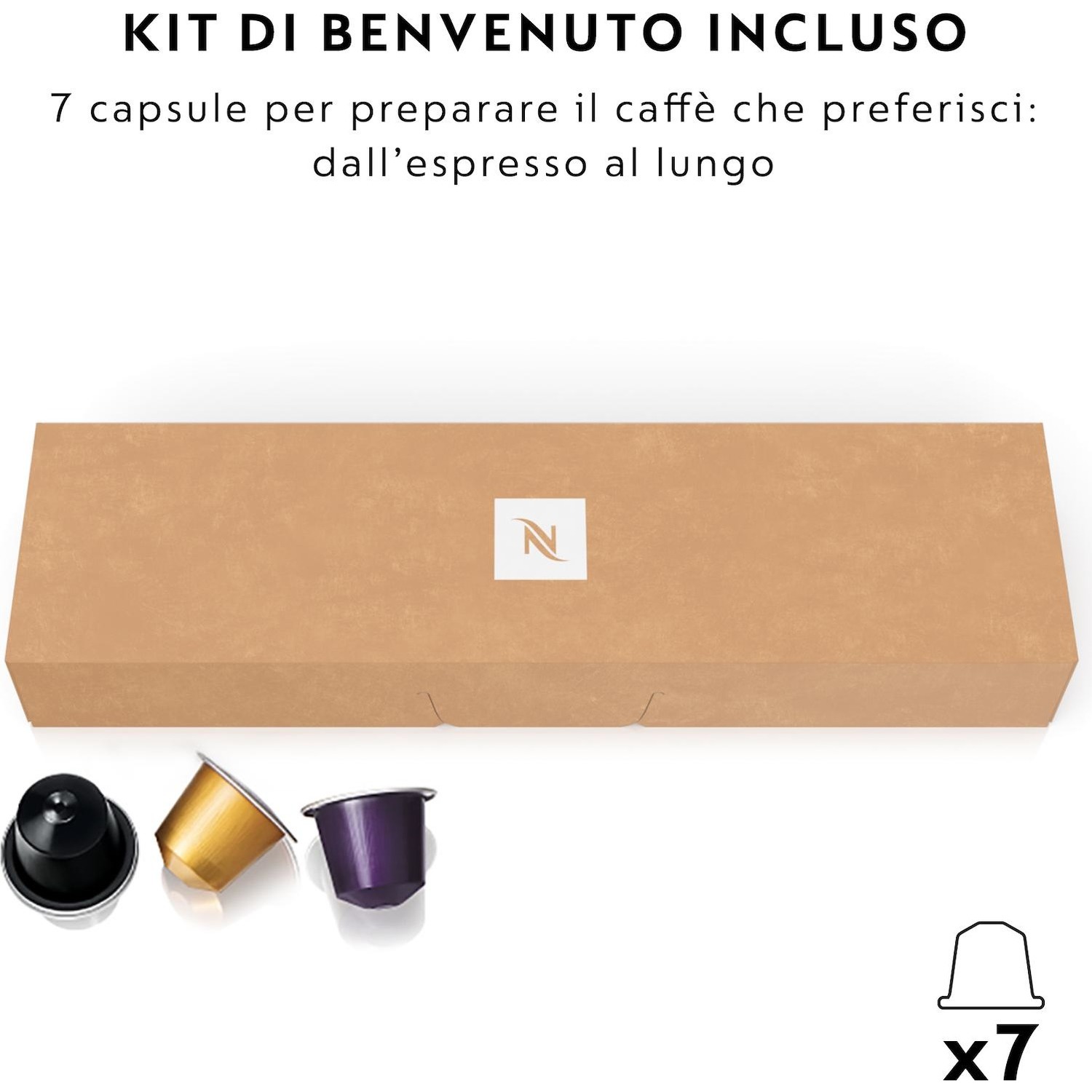 Nespresso Pixie EN124.R, Macchina da caffè di De'Longhi, Sistema