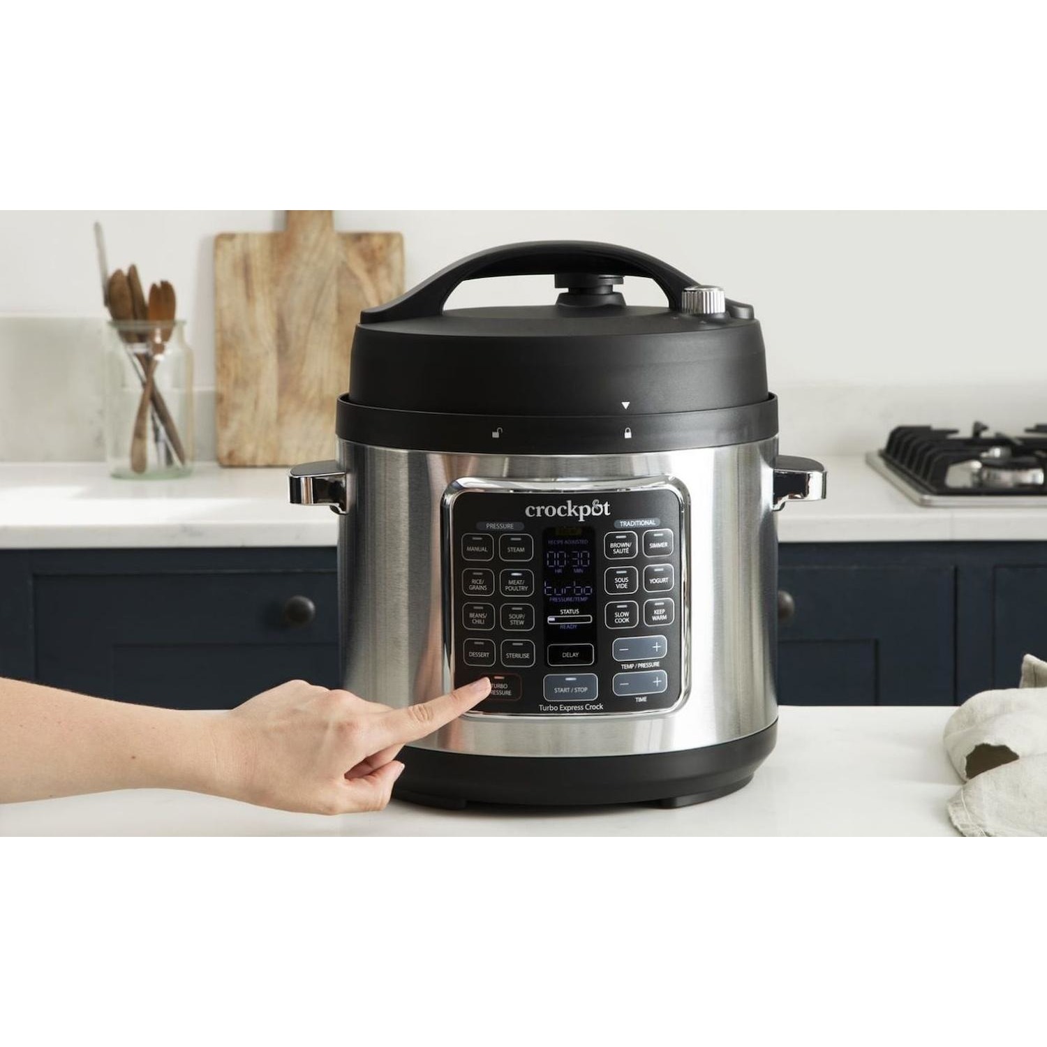 Pentola per cottura versatile Crockpot JP0131 Turbo Express - DIMOStore