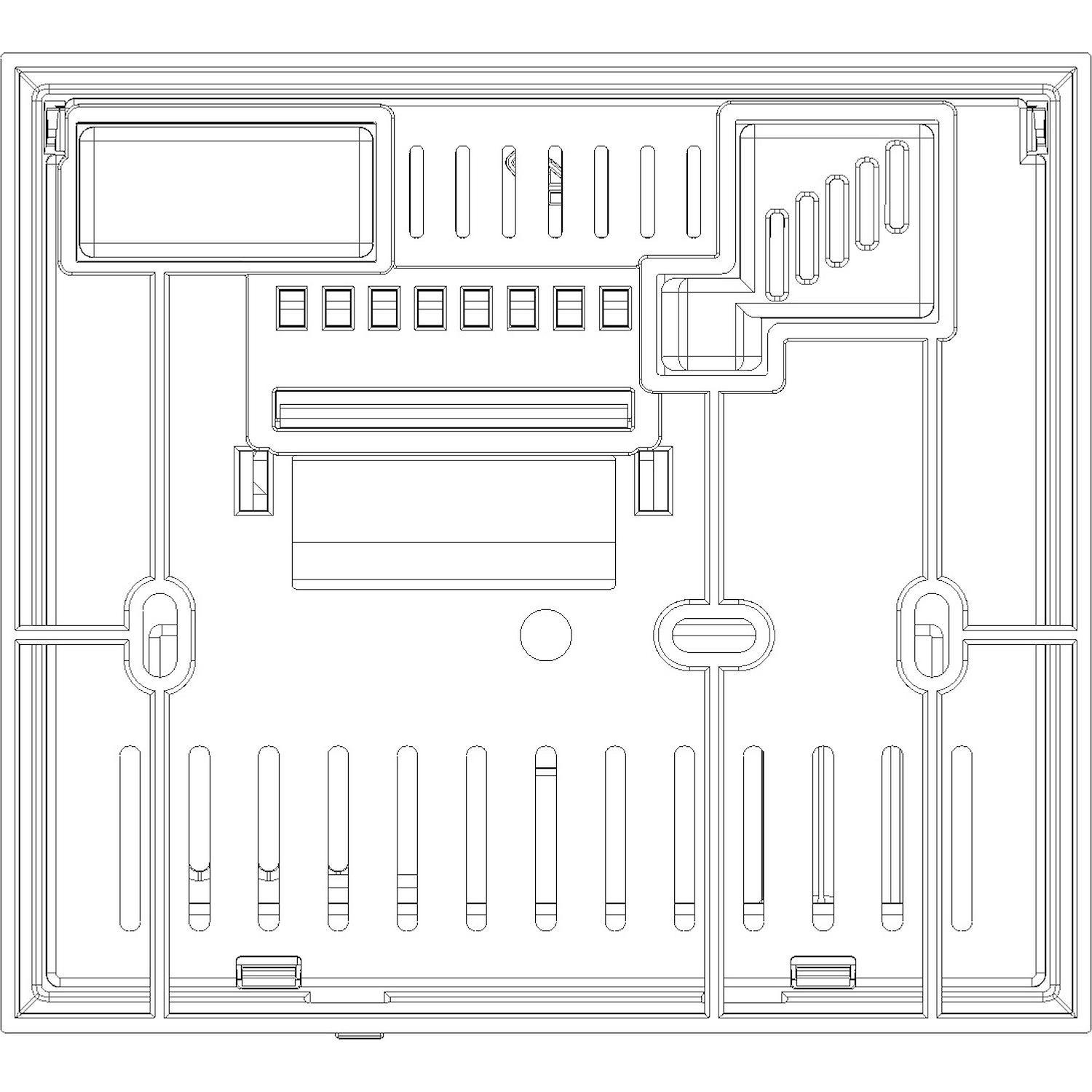 Termostato Vimar con connessione WiFi a parete bianco - DIMOStore