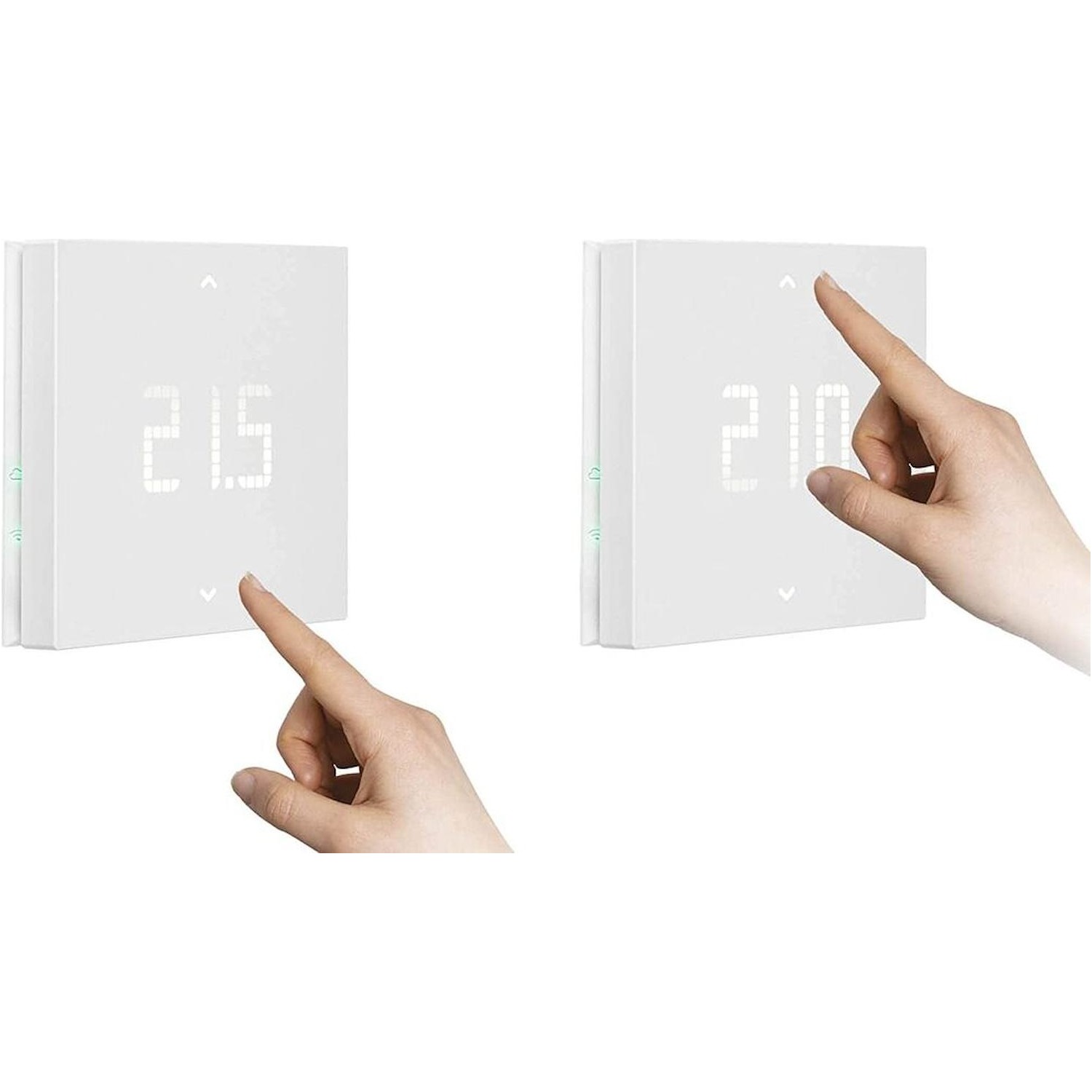 Termostato Vimar con connessione WiFi a parete bianco - DIMOStore