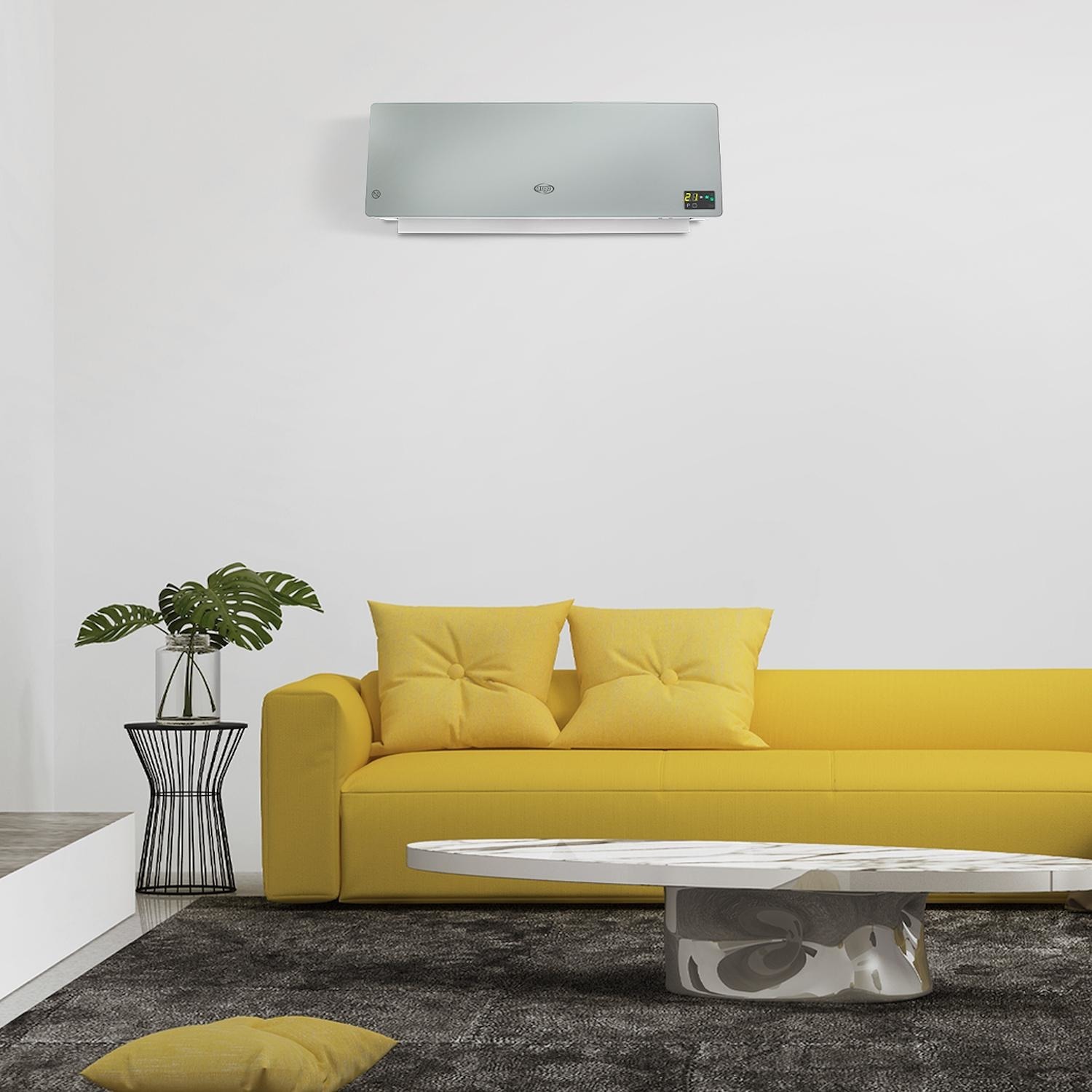 Argo TERMOVENTILATORE PARETE 2000W TIMER CON TELECOMANDO