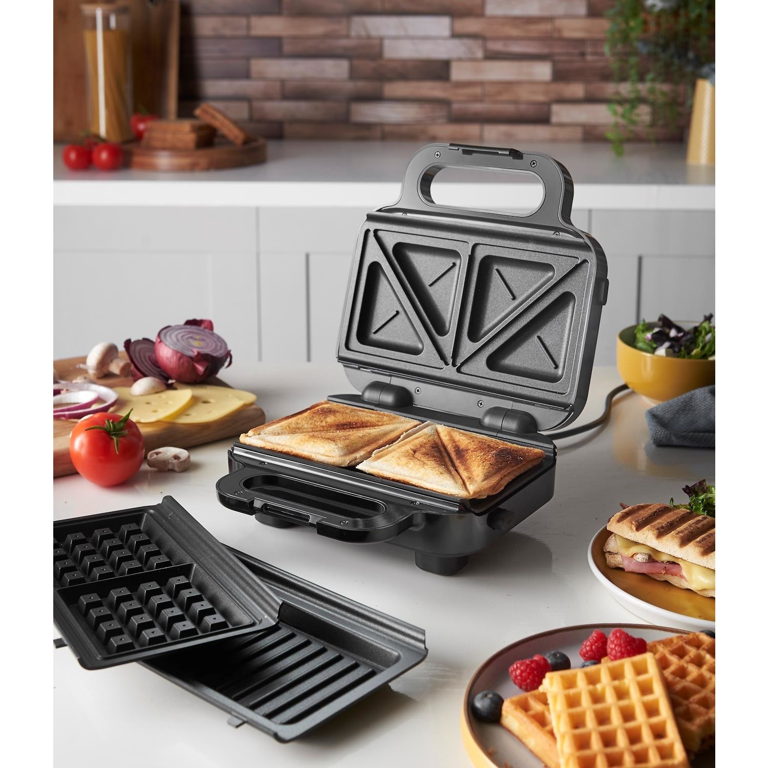Tostapane Russell Hobbs 26810-56 3 in 1 Sandwich,Waffle e Grill - DIMOStore