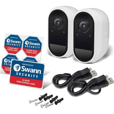 2 Cam Swann Full HD a batteria 2 Telecamere di Sicurezza