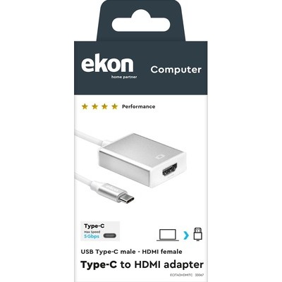 Adattatore Ekon Type-C maschio a HDMI femmina