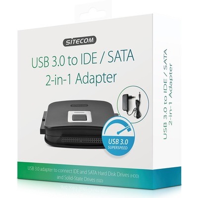 Adattatore Sitecom USB 3.0 a IDE&SATA 2in1 con power adapter