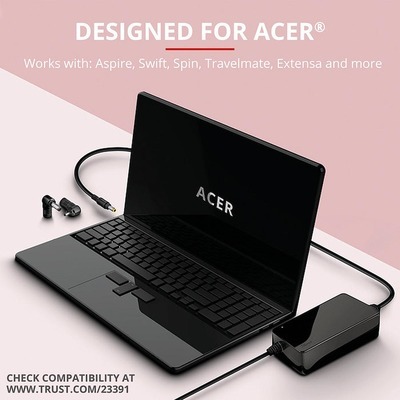 Alimentatore Laptop Charger Trust Acer 90W