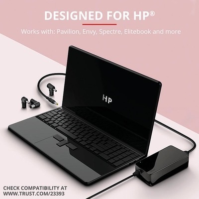 Alimentatore Laptop Charger Trust Maxo HP 90W